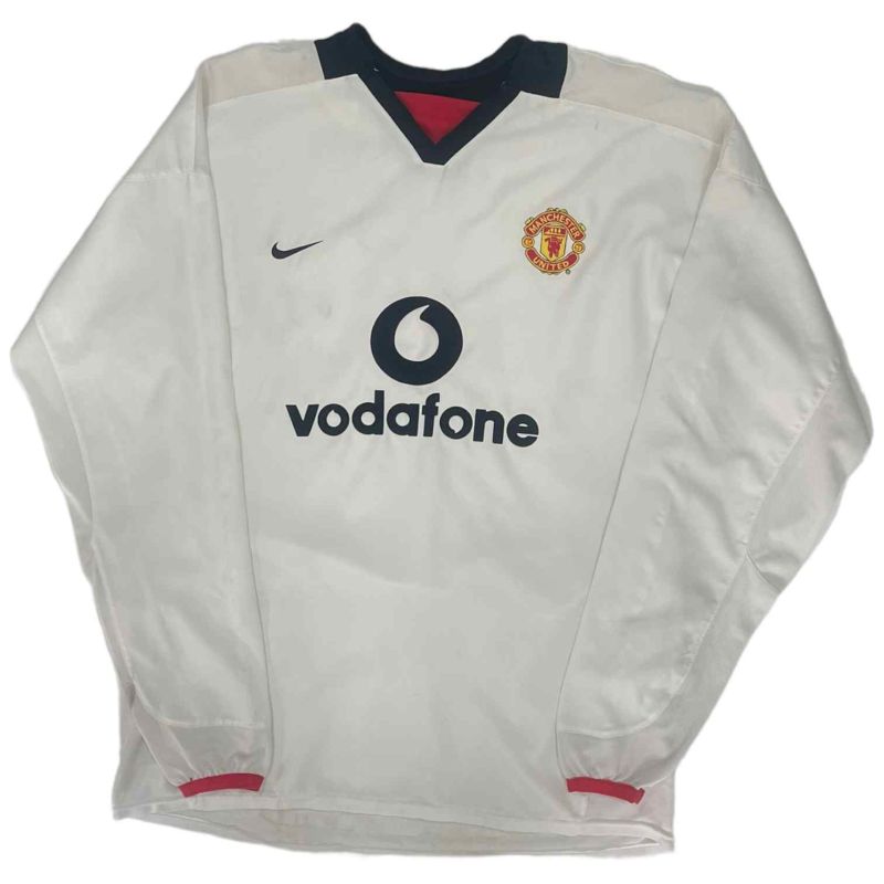 Camiseta Away Manchester United Nike 2002-2003 XL