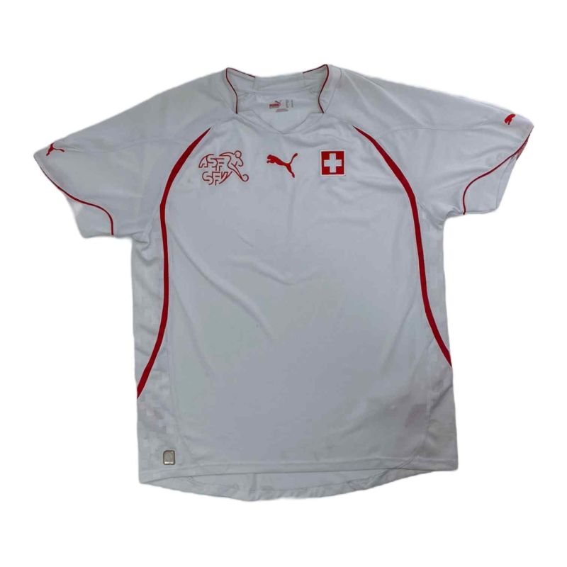 Camiseta Away Suiza Puma 2010-2011 L