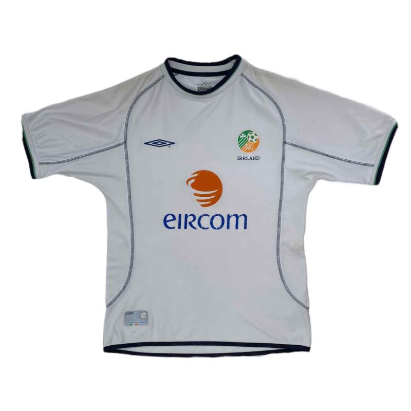Camiseta Away Irlanda Umbro 2002-2003 M